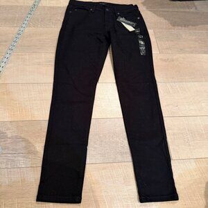 BANANA REPUBLIC SKINNY FIT BLACK MID RISE JEANS NEW 28/6